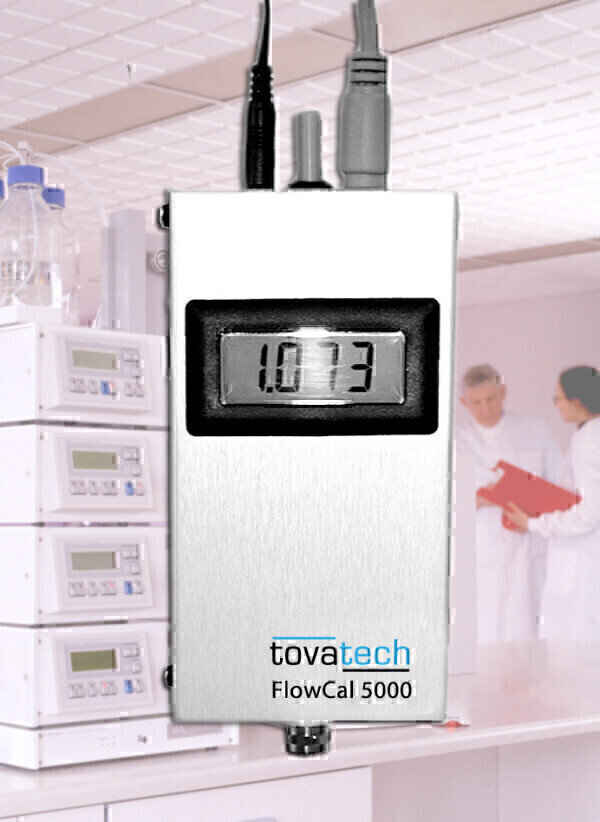 Lightweight Compact Digital Liquid Flow Meter For Any Hplc Pump