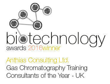 Anthias Wins Gas Chromatography Training Consultants of the Year
